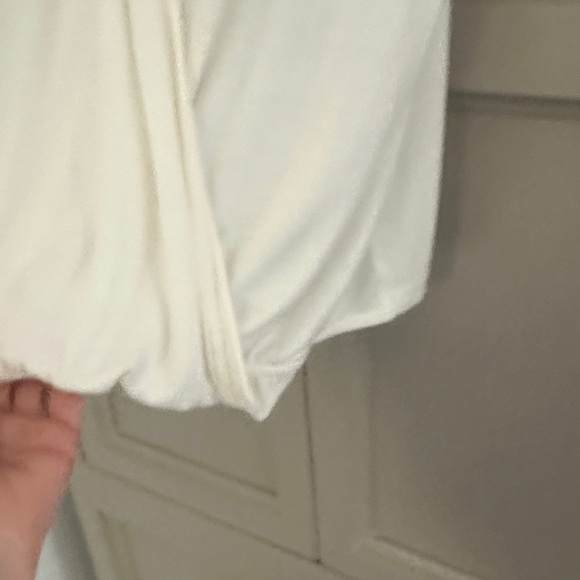 Hanes Women's Cream V-Neck Tank Top - Picture 8 of 10